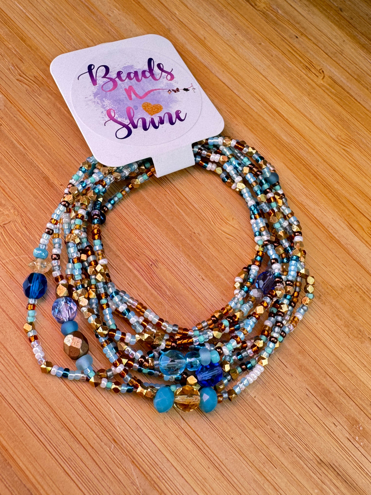 Beaded bracelet/ Wrap bracelet / seed beads bracelet / bohemian bracelet /gift for her / approx 55 inches