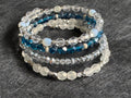 Beaded bracelet/ Wrap bracelet / memory wire bracelet / czech beads bracelet / bohemian bracelet /gift for her