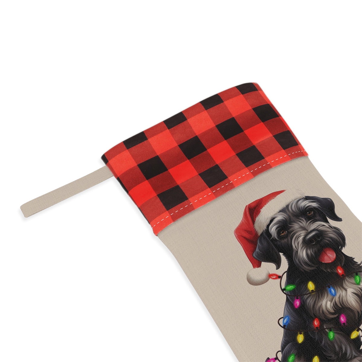 Christmas Stocking, Holiday Stocking, Dog Lover Christmas Decor, Border Collie Gift, Pet Owner Stocking Stuffer