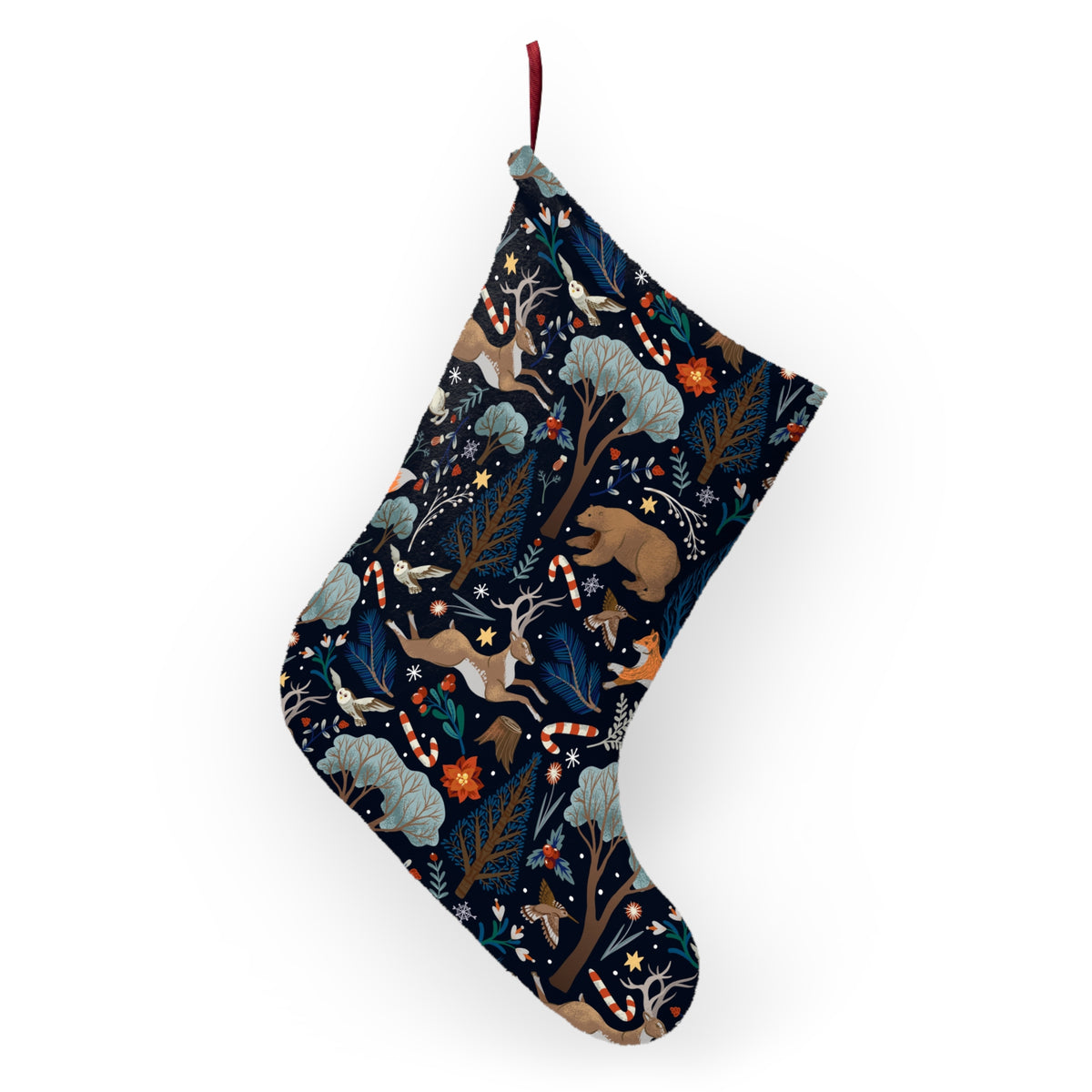 Christmas Stockings, Tree and Animal Design for Christmas Decor, Festive Home Decoration, Christmas Gifts, Christmas