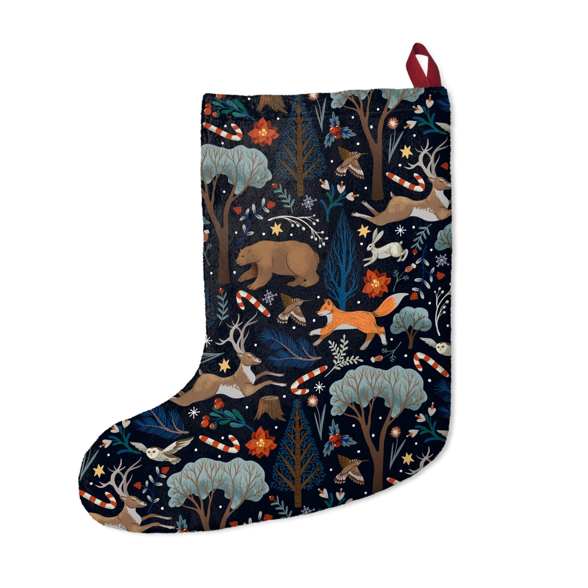 Christmas Stockings, Tree and Animal Design for Christmas Decor, Festive Home Decoration, Christmas Gifts, Christmas
