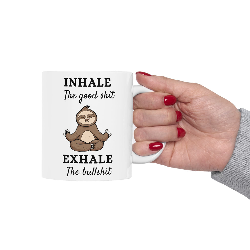 Invisible Therapist Sloth Mug | Funny Self-Care Coffee Cup