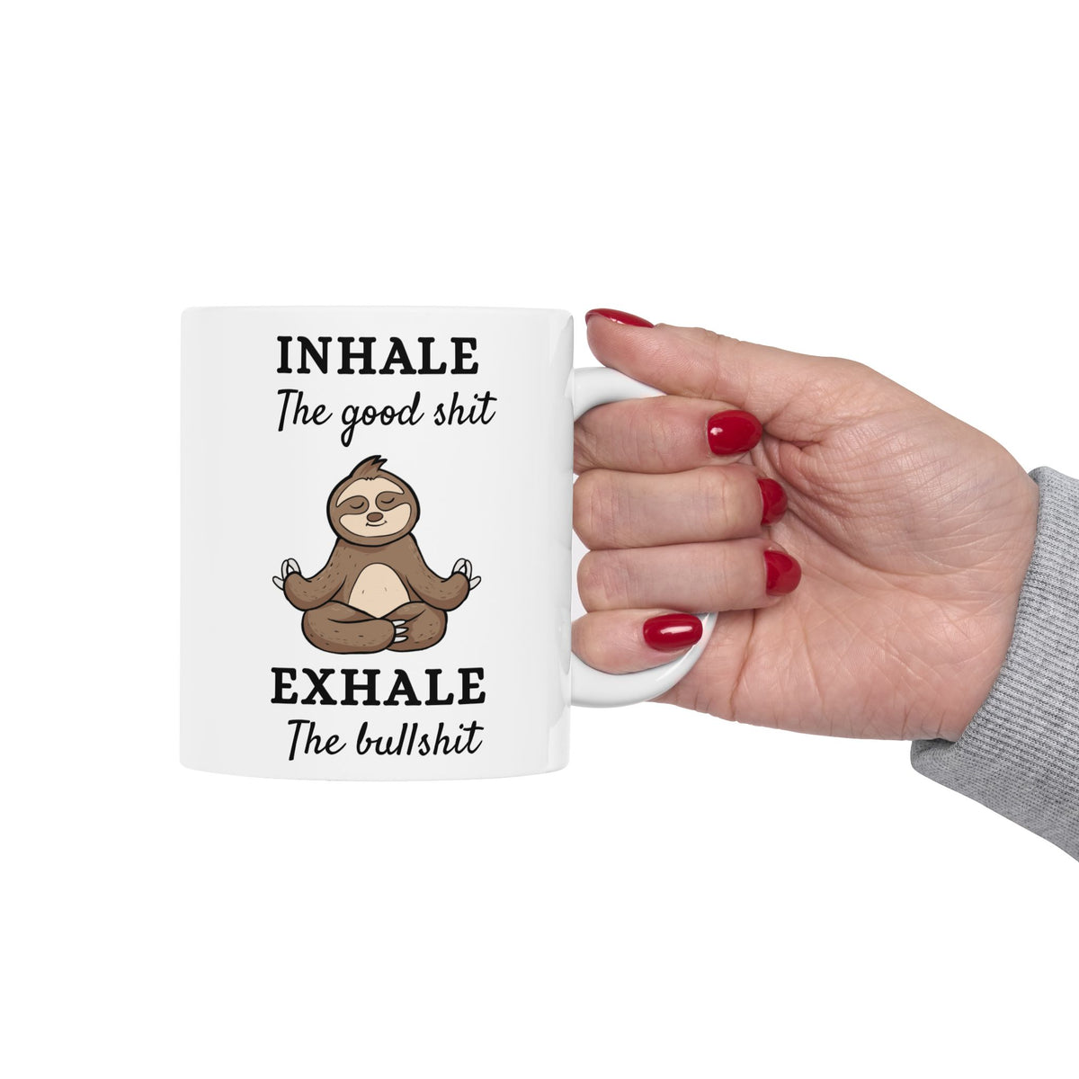 Invisible Therapist Sloth Mug | Funny Self-Care Coffee Cup