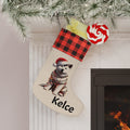 Christmas Stocking, Personalized Akita Stocking, Dog Lover Gift, Holiday Decor, Pet Christmas Gift, Custom Dog Stocking, Christmas Gift for