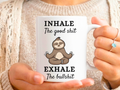 Invisible Therapist Sloth Mug | Funny Self-Care Coffee Cup