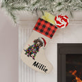 German Shorthaired Pointer Christmas stocking, Dog Lover Gift, Holiday Decor, Pet Owner Present, Winter Home Decor, Cute Puppy Stocking