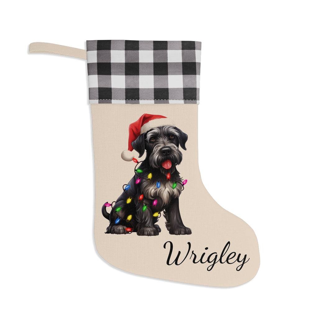 Christmas Stocking, Holiday Stocking, Dog Lover Christmas Decor, Border Collie Gift, Pet Owner Stocking Stuffer