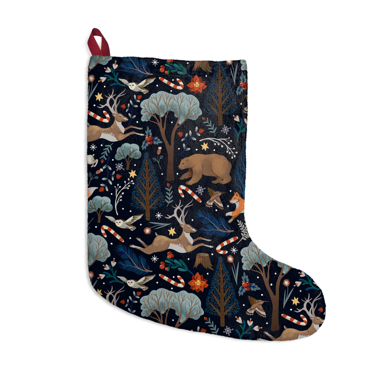 Christmas Stockings, Tree and Animal Design for Christmas Decor, Festive Home Decoration, Christmas Gifts, Christmas