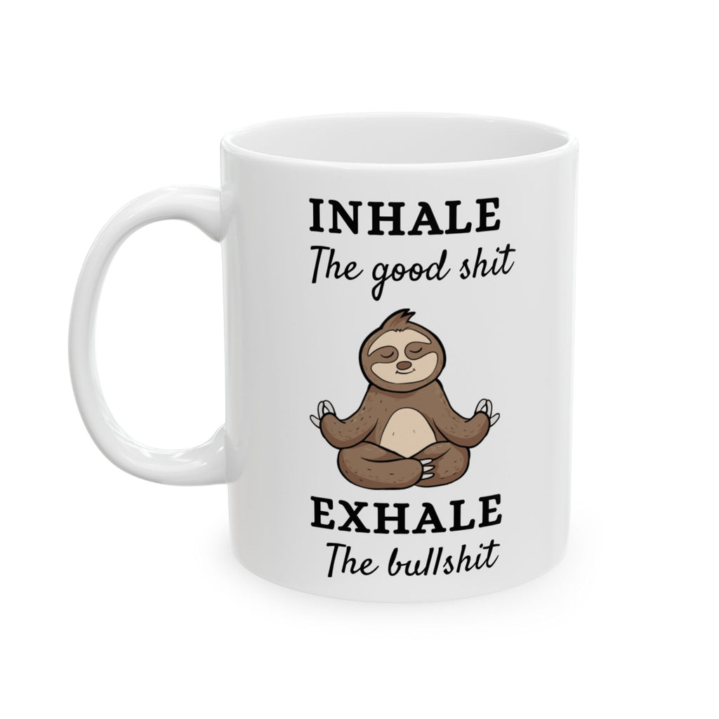 Invisible Therapist Sloth Mug | Funny Self-Care Coffee Cup