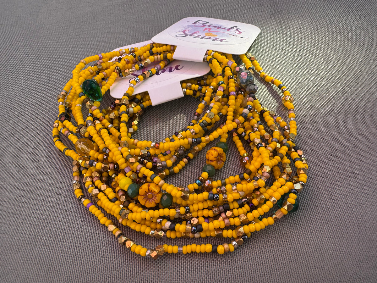 Beaded bracelet/ Wrap bracelet / seed beads bracelet / bohemian bracelet /gift for her / approx 55 inches