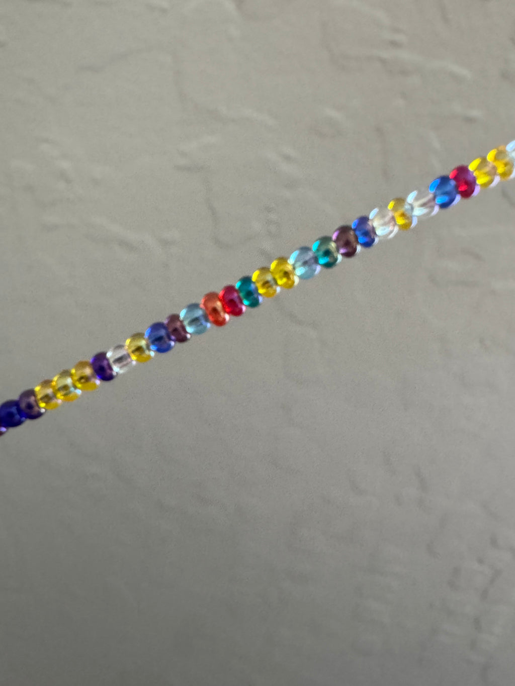 Rainbow mix Czech seed beads, size 11/0, 2mm,30 grams, C01