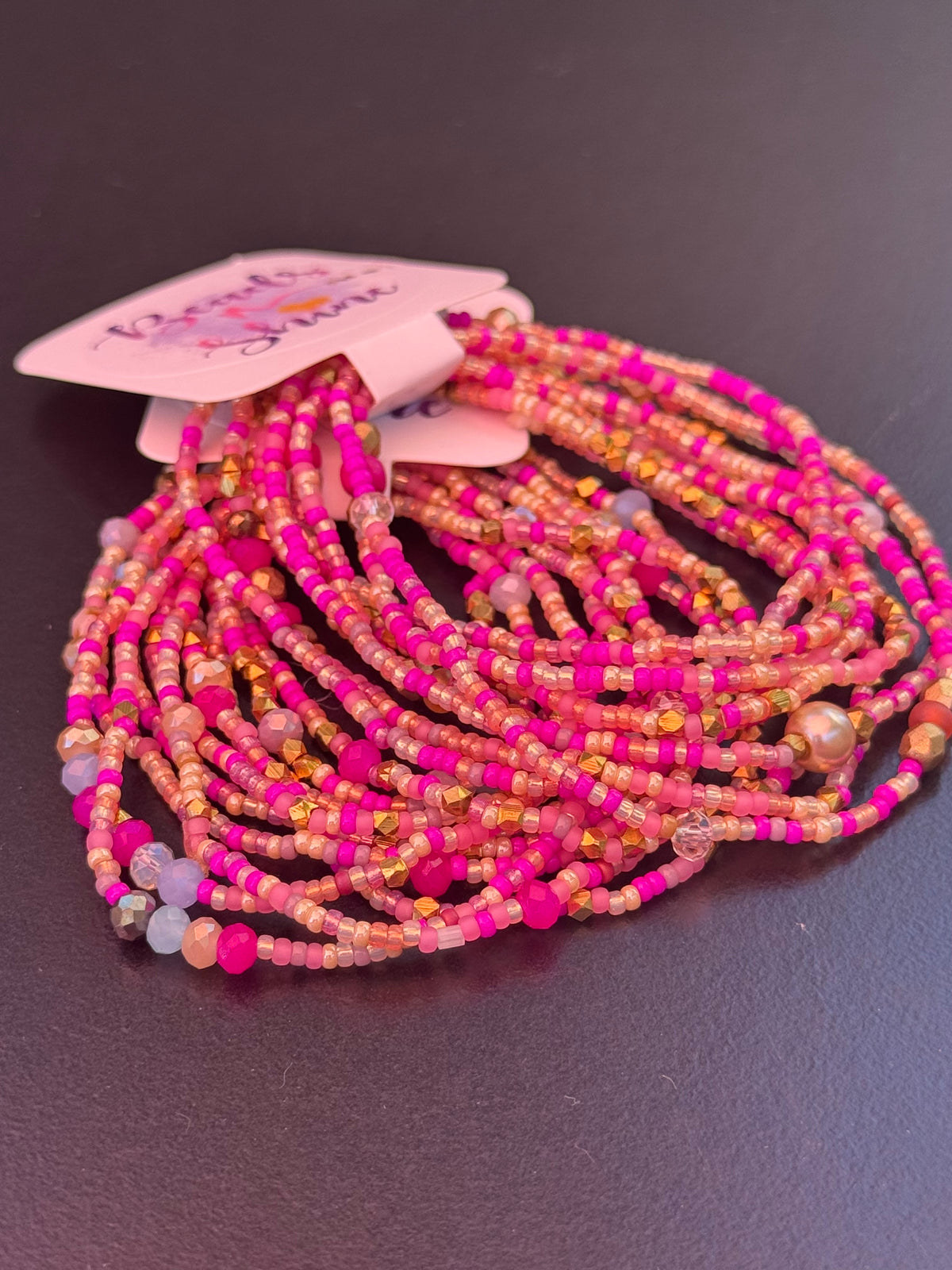Beaded bracelet/ Wrap bracelet / seed beads bracelet / bohemian bracelet /gift for her / approx 55 inches