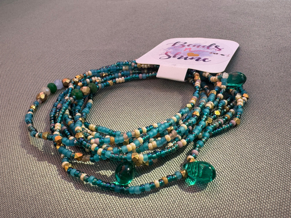 Beaded bracelet/ Wrap bracelet / seed beads bracelet / bohemian bracelet /gift for her / approx 55 inches