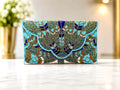 Exquisite Handmade Beaded clutch bag, detailed beaded clutch, evening party bag with string, Gift for her