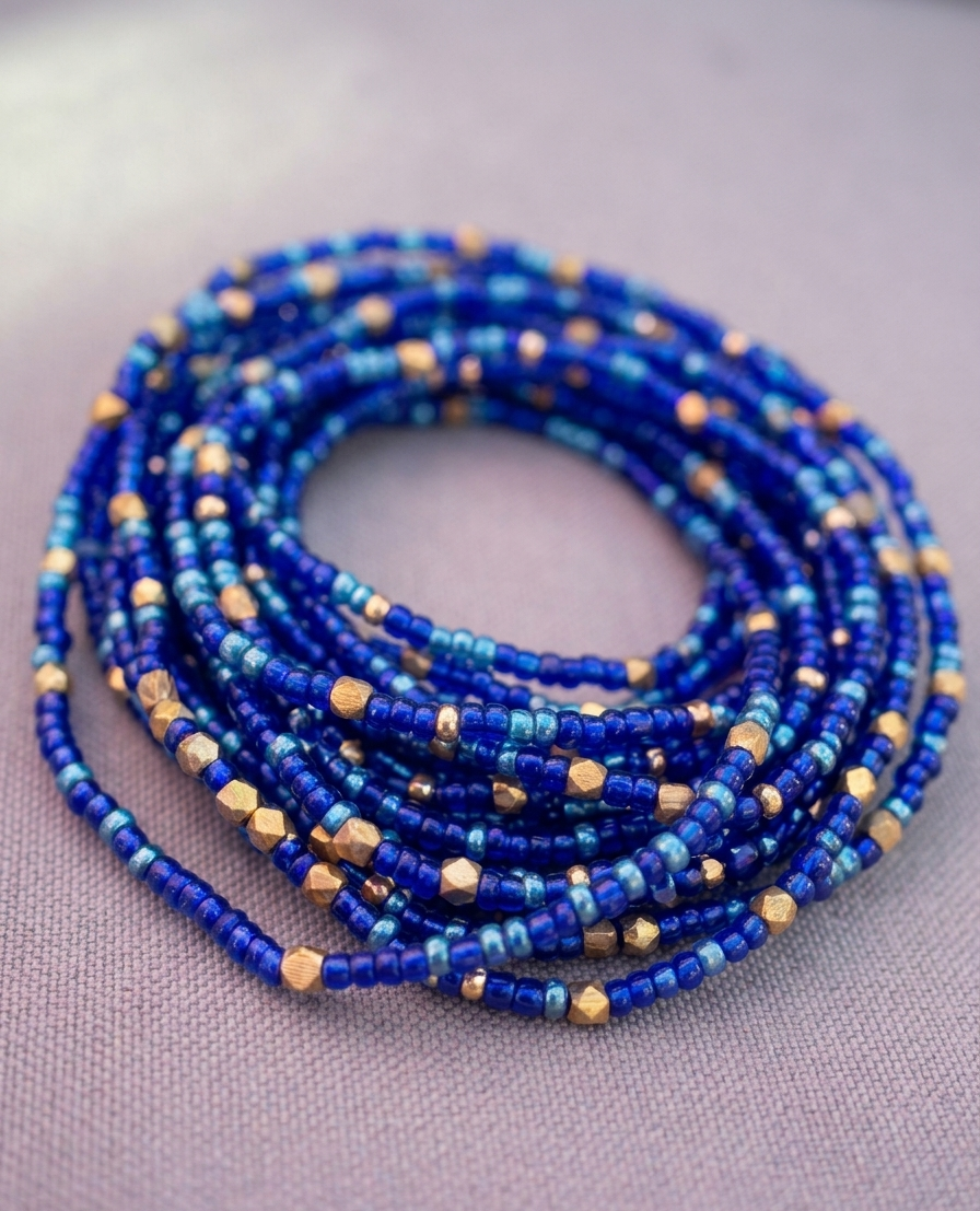 Beaded bracelet/ Wrap bracelet / seed beads bracelet / bohemian bracelet /gift for her / approx 55 inches