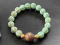 Statement bracelet, boho bracelet, beaded bracelet, czech glass beads bracelet