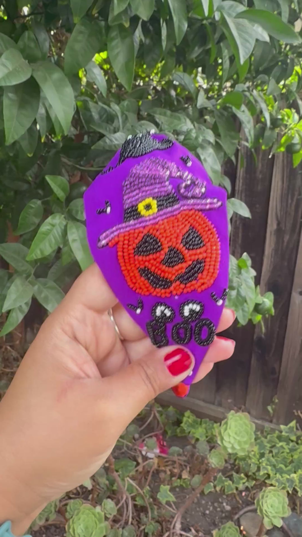 Halloween Statement headband, Handmade Knot Headband, Wide Knot Headband, Embellished Knot Headband, Seed Bead Headband